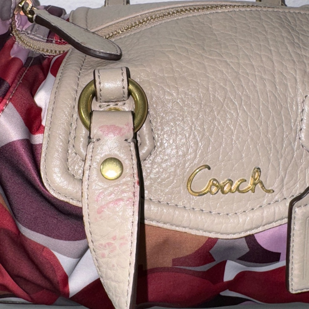 Coach Multicolor Patterned Satchel - image 6